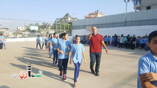  كفرقاسم- فيديو: البداية الصحيحة هي عنوان النجاح .. مدرسه جنة ابن رشد تستقبل طلابها بمراحل مدروسة وتودع حجاجها